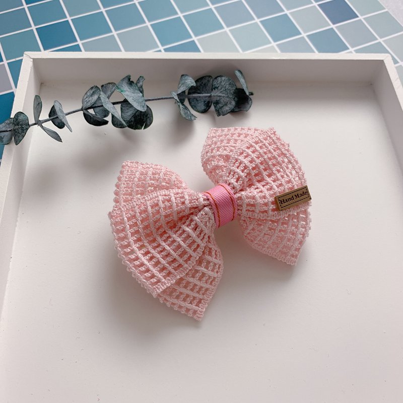 W&C handmade || sweetheart honey sweetheart || tender pink hairpin - เครื่องประดับผม - วัสดุอื่นๆ สึชมพู