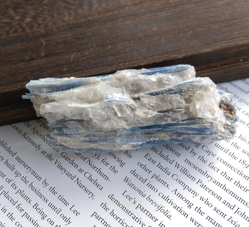 Kyanite 安徽產地 藍晶石 石英共生礦 天然礦石 原礦 - Items for Display - Other Materials 