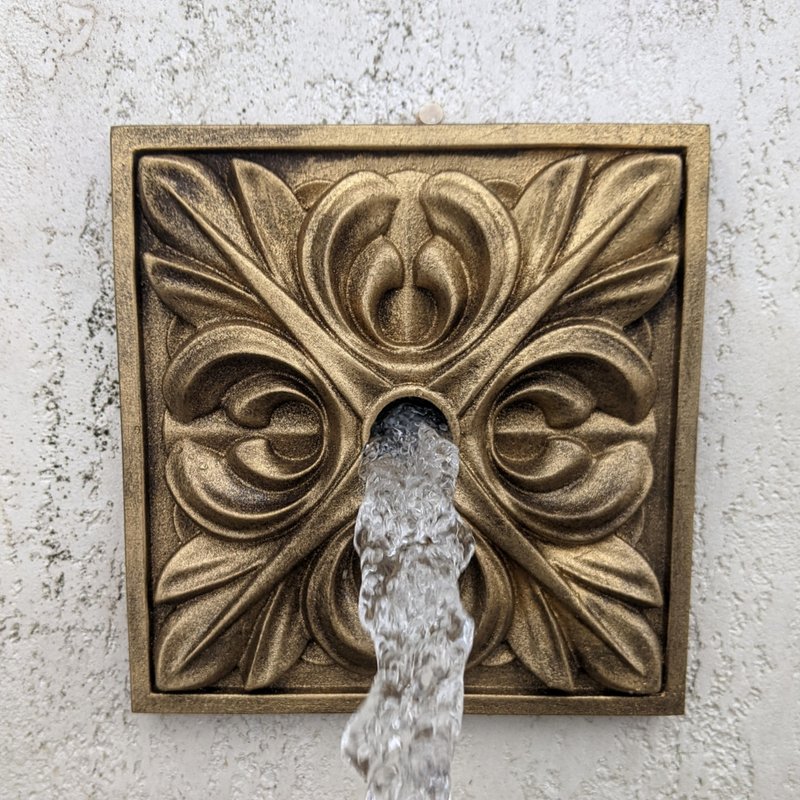 Water spouts Fountain outdoor Fountain emitter Water feature for pool design - Wall Décor - Other Materials 