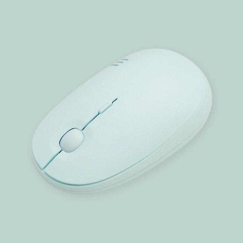 actto LED ワイヤレス Bluetooth マウス - ミントグリーン - PCアクセサリー - その他の素材 