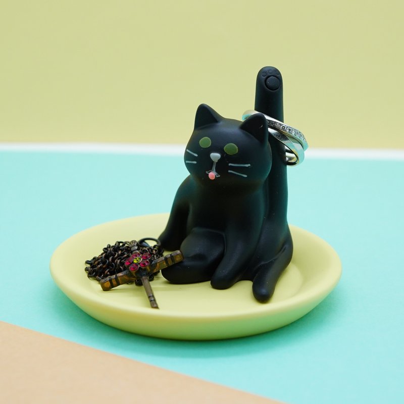 Japanese Decole Storage Decoration-Happy Cat Day Series - อื่นๆ - เรซิน หลากหลายสี