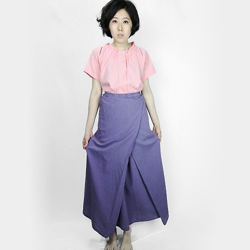 Slow voice】Thai style new style long skirt - Shop 2smco99 Skirts