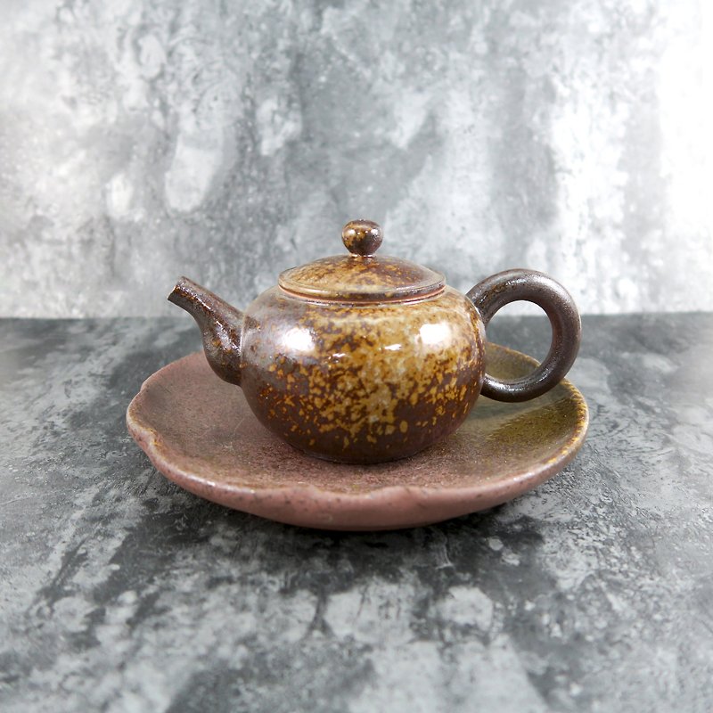 Tianxing Kiln/Purzhenyaki Teapot #1 - Bar Glasses & Drinkware - Pottery Brown