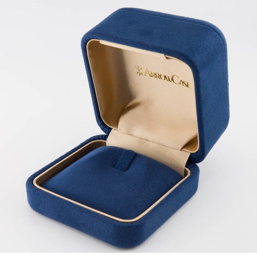 AndyBella Jewelry 戒指盒, 寶石藍系列珠寶盒, 日本原裝進口