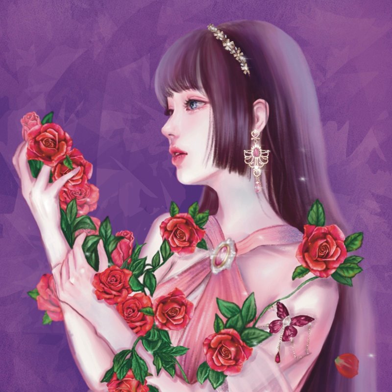 Adella sticker all set - 貼紙 - 紙 多色