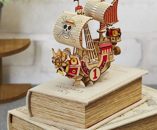 Japan [wagumi] One Piece Wooden Three-dimensional Puzzle-Thousand Sunny -  Shop aprimax Wood, Bamboo & Paper - Pinkoi