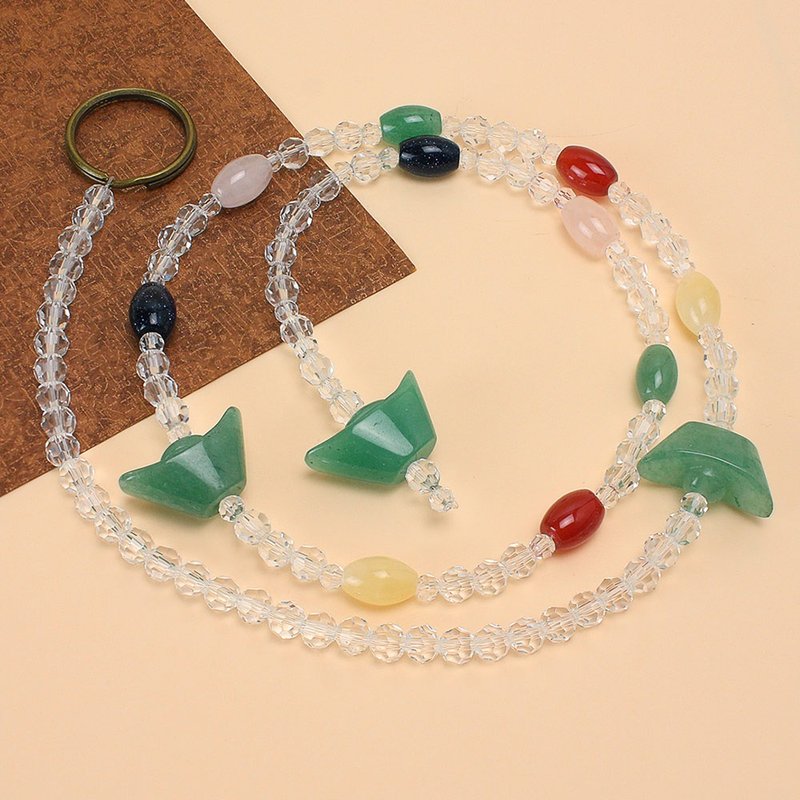 水晶珠簾 | 五行開運 | 聚寶生財 - 擺飾/家飾品 - 玉石 綠色