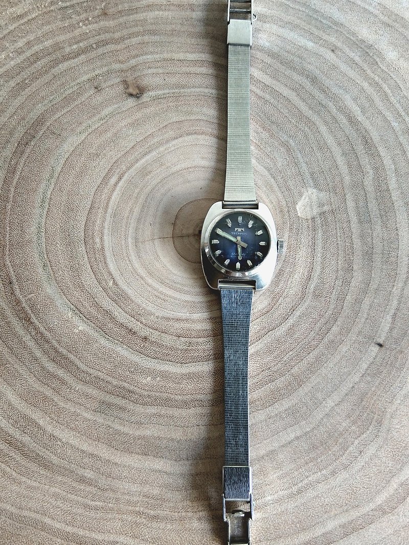 (11/30前限時搶購)TECHNOS 古董錶 手上鍊機械錶_女錶 - 女裝錶 - 其他金屬 銀色