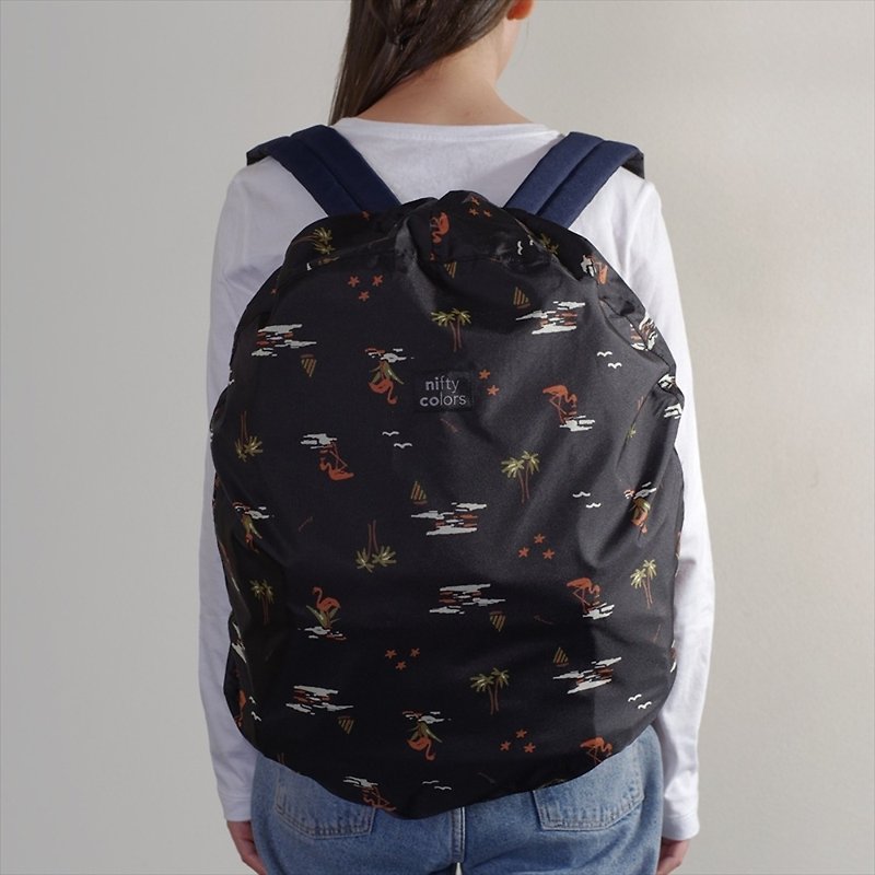 NIFTY COLORS - Flamingo Rucksack Rain Cover - Other - Polyester 