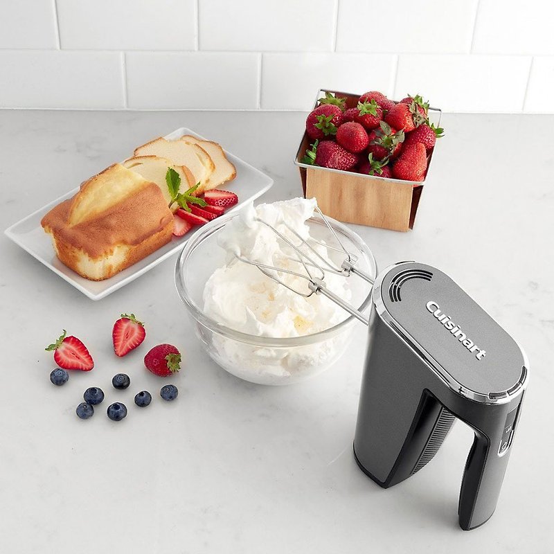 American Cuisinart wireless charging handheld mixer RHM-100TW - เครื่องใช้ไฟฟ้าในครัว - วัสดุอื่นๆ สีเงิน