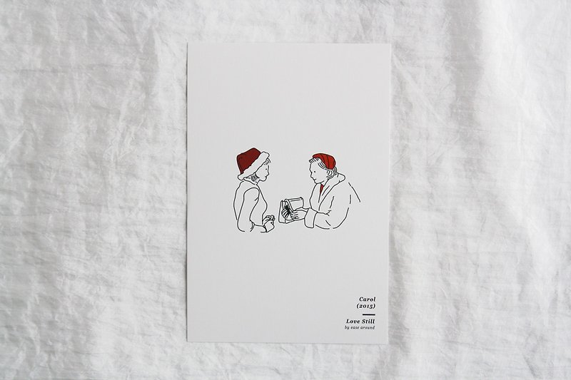Love Still The Postcard - I like the hat - 卡片/明信片 - 紙 白色