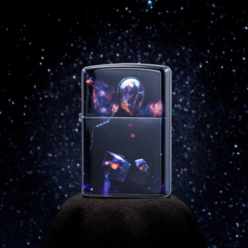 Zippo 【ZIPPO官方旗艦店】宇宙造物主防風打火機 Z1-154