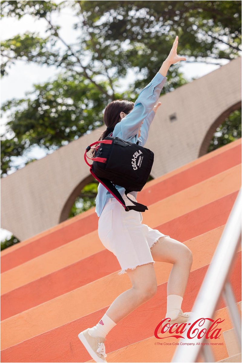 【RITE Coca-Cola】EV03 Eco-Friendly Toast Bag M Plus Backpack Black - กระเป๋าเป้สะพายหลัง - วัสดุอีโค 