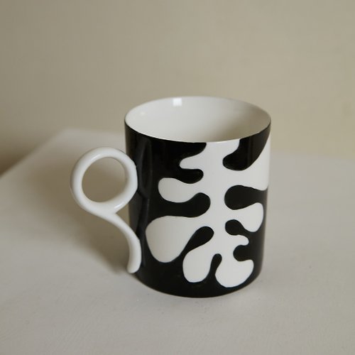 JL OCTOBER LAB 珊珊來遲馬克杯 情侶杯 咖啡牛奶早餐下午茶杯 320ml 純手作陶瓷