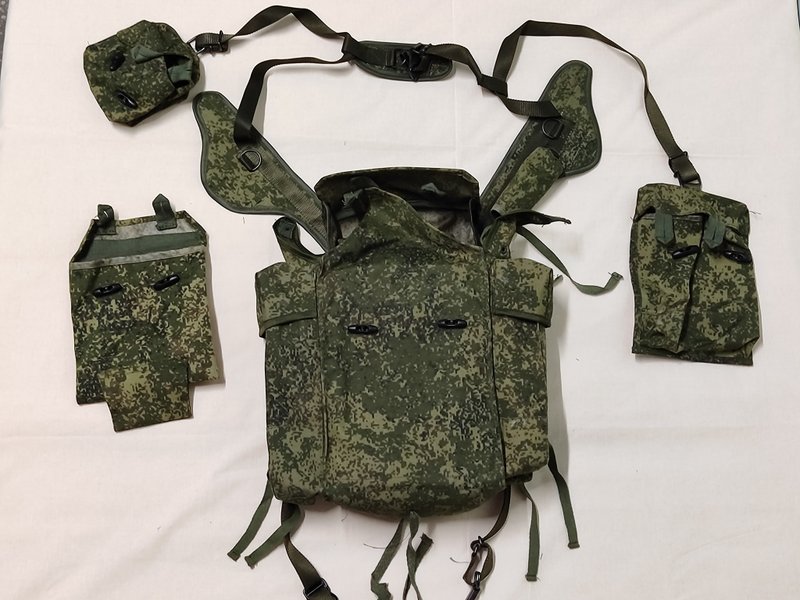 Airborne Paratrooper RD-54 Backpack Russian Army VDV Nylon Bag Suspension System - Backpacks - Cotton & Hemp 