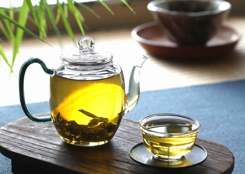 玻璃滿懷壺(玉石綠) - 茶壺/茶杯/茶具 - 玻璃 透明