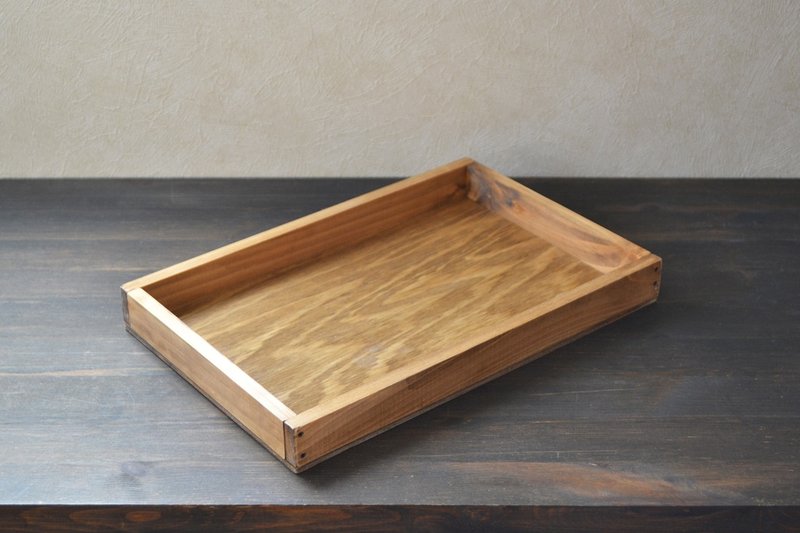 0310mito 日本國產檜木咖啡托盤 M尺寸 - 居家收納/收納盒/儲物盒 - 木頭 咖啡色