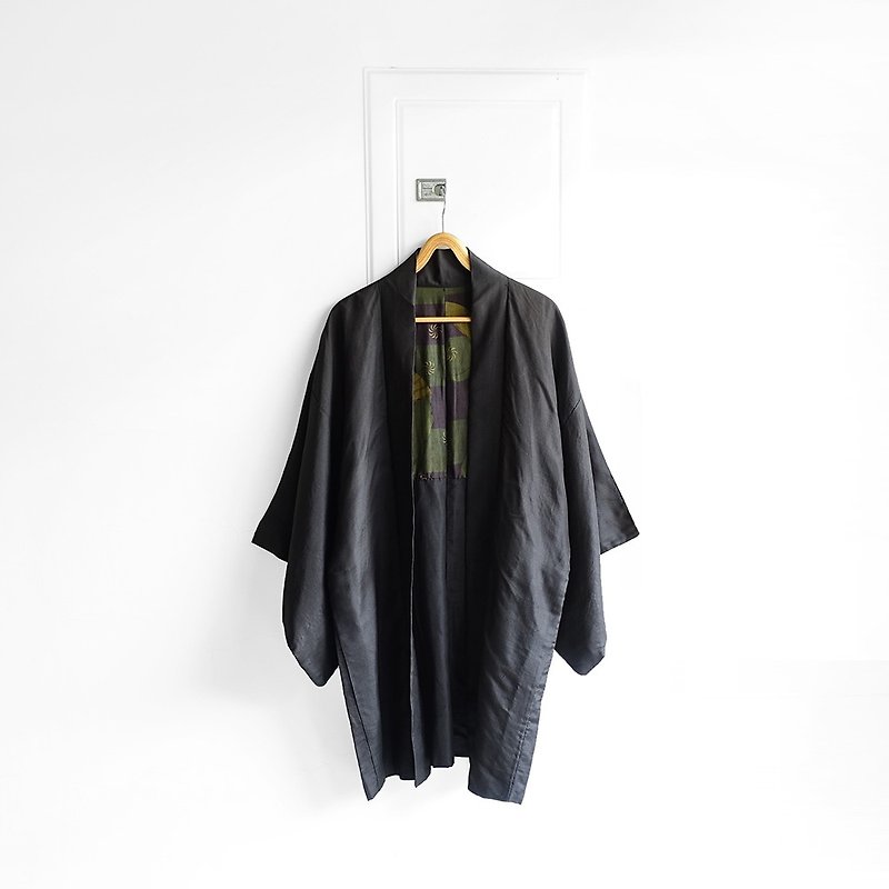 │Slowly │ Japanese antique - light kimono long version of the jacket N20 │ ancient. Vintage. Retro. - เสื้อแจ็คเก็ต - วัสดุอื่นๆ หลากหลายสี
