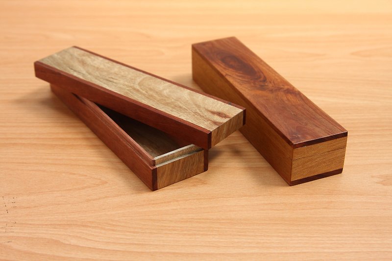 HO MOOD 國學系列—東坡木盒 - 筆盒/筆袋 - 木頭 金色