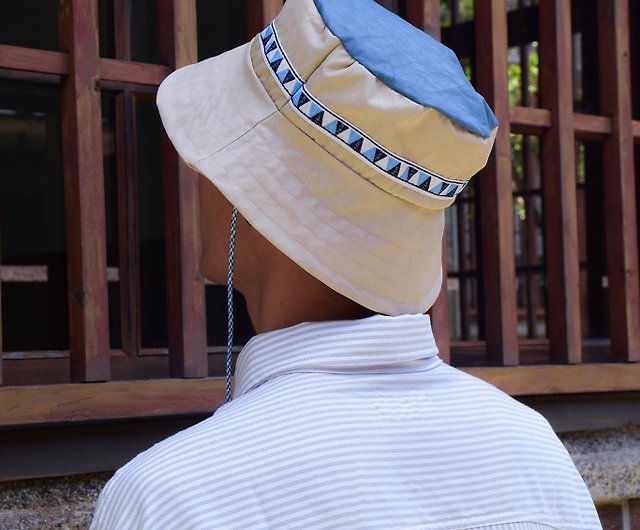 Nylon Waterproof Bucket Hat Water Blue - Shop toutoubags Hats 