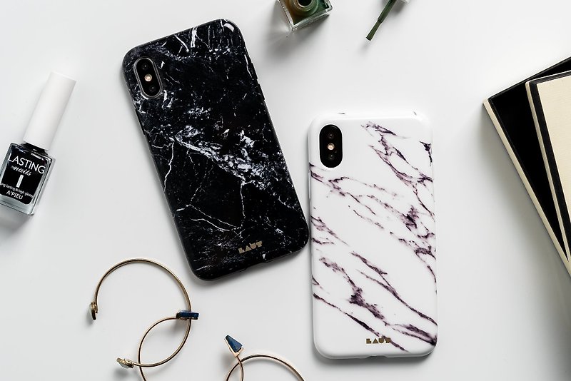 LAUT-Classic marble phone case for iPhone XS/XR/XSMax - Phone Cases - Plastic Multicolor