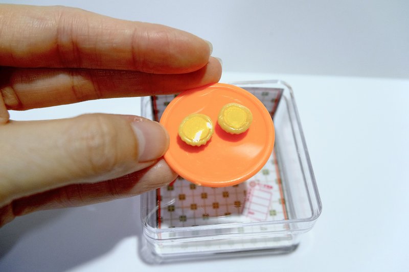 ミニチュアエッグタルトのディスプレイ - その他 - その他の素材 多色