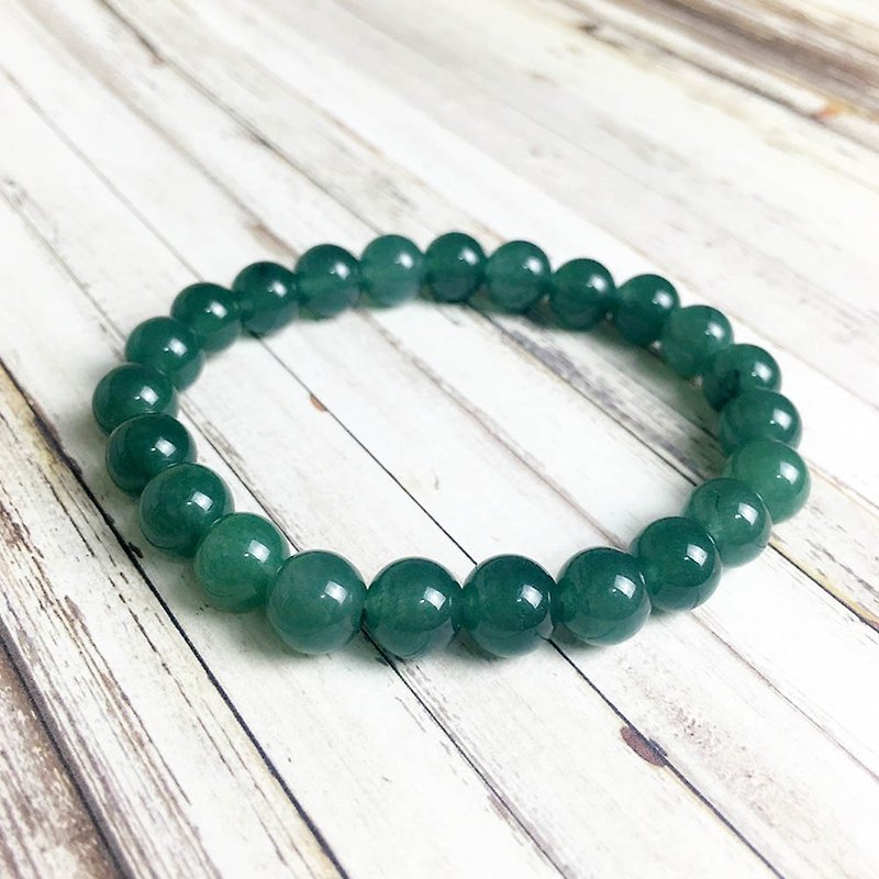 Classic Series | Oil Green Jade (Bracelet x Bracelet x Handmade x Customized.) - Bracelets - Gemstone Green