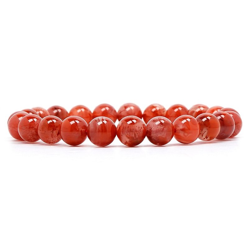 South Red Agate 7.8-8.2mm Bracelets - Bracelets - Semi-Precious Stones Multicolor