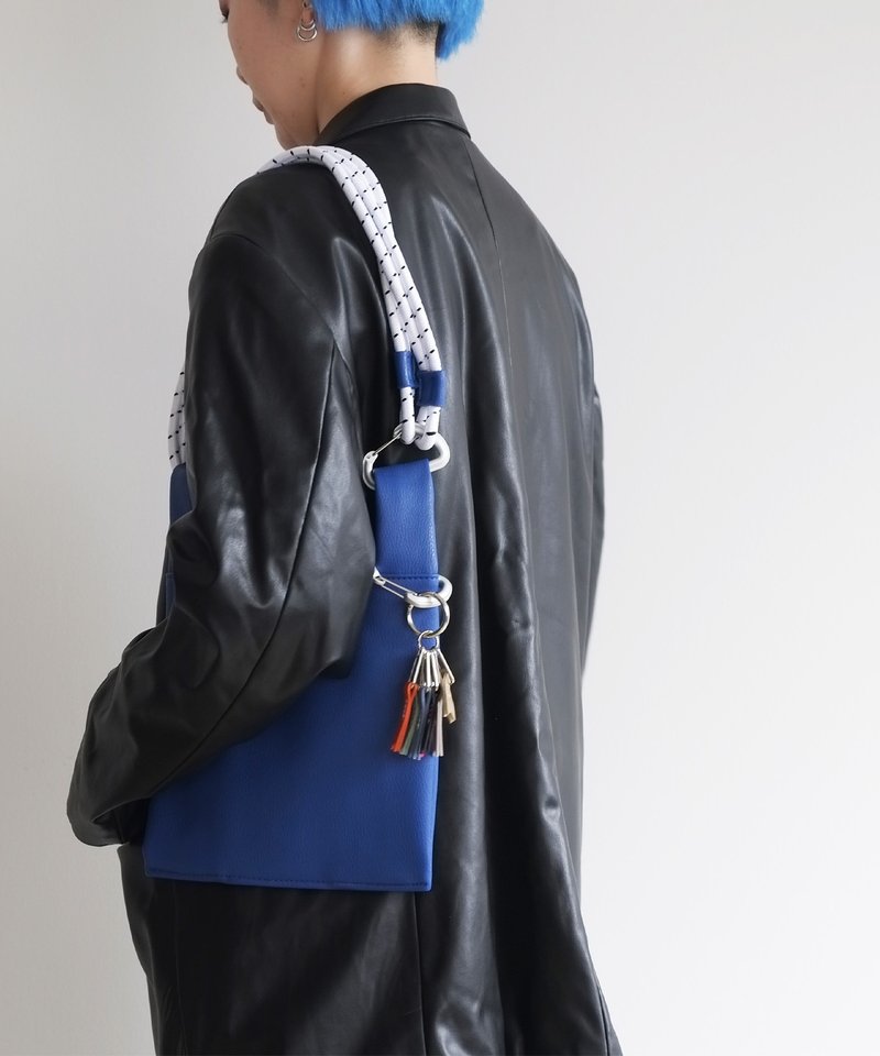 code 2way shoulder(C23004) - 側背包/斜背包 - 人造皮革 多色