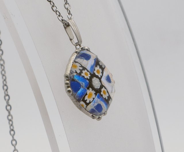 ベネチアングラス ミルフィオリ ゴールデンキルト 工芸品 ベネチアングラス ミルフィオリ ゴールデンキルト 工芸品