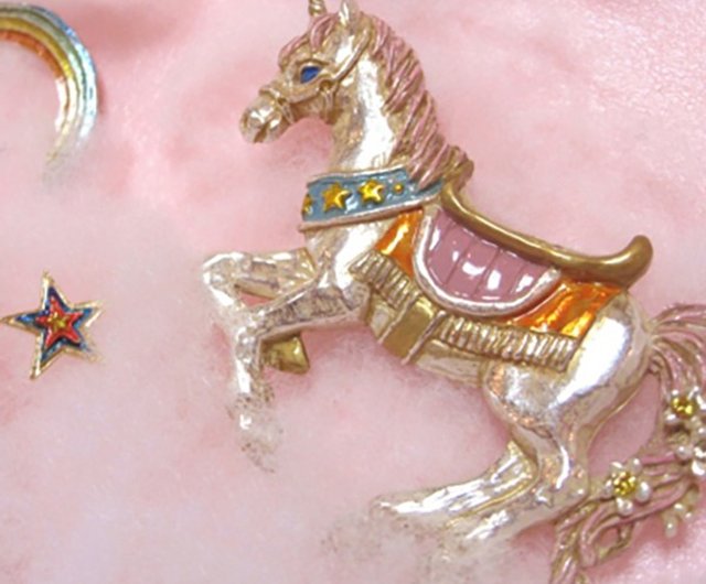 Unicorn Brooch ユニコーン・ブローチ / ピンブローチ PB048