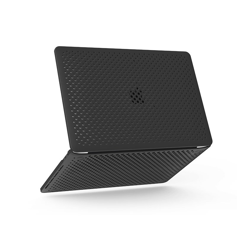AndMesh MacBook Pro 13吋 dot soft anti-collision protection sleeve - black (4571384956147 - Tablet & Laptop Cases - Plastic Black