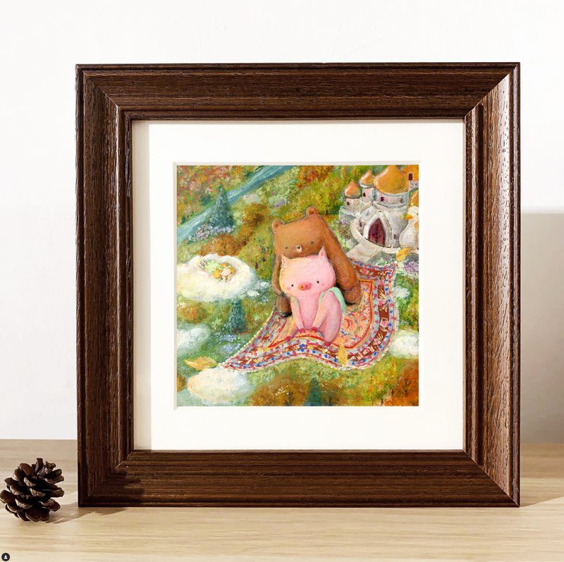 Art Prints印刷畫 -  Windy 風旅 - Little Bear and Pig - Posters - Other Materials 