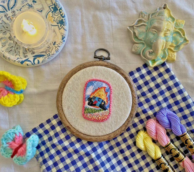Pre-Order Mutelu handembroidery - 擺飾/家飾品 - 繡線 