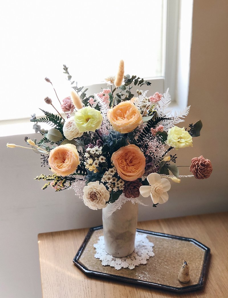Not withered bouquet / bridal bouquet / photo bouquet / dry bouquet - Dried Flowers & Bouquets - Plants & Flowers 