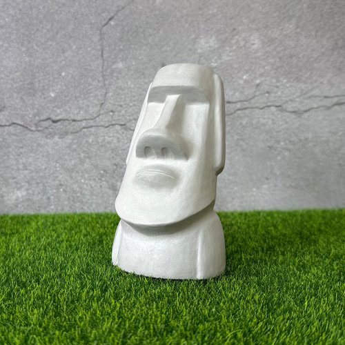 セメントモアイ - 古典的なモアイ巨大な石像 - ショップ Nicon 人形