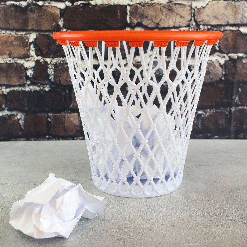 Nets trash can - Trash Cans - Plastic White