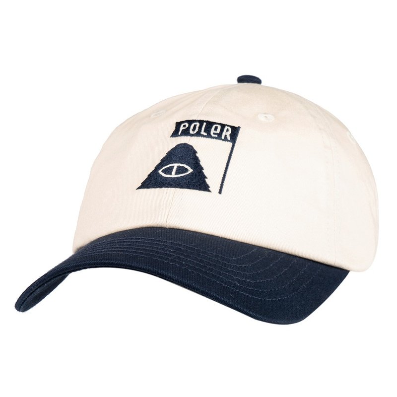 POLER SUMMIT DAD HAT 鴨舌帽 老帽 海軍藍 - 帽子 - 其他材質 多色
