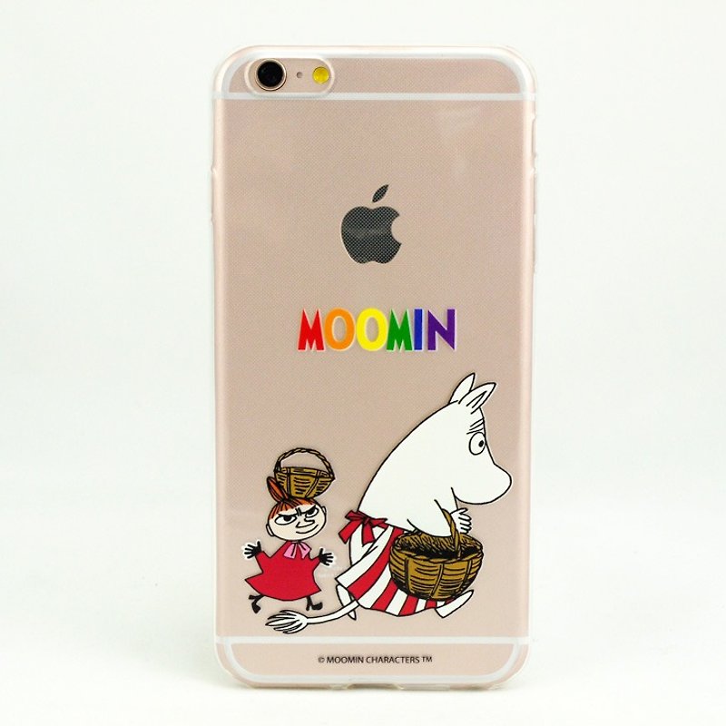 Moomin 噜噜 米 Genuine Authorization-TPU Phone Case - Phone Cases - Silicone Red
