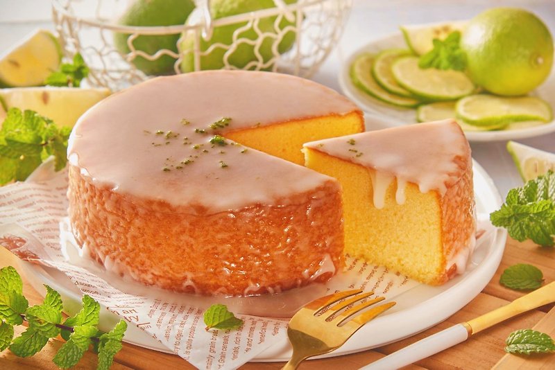 其他材質 蛋糕/甜點 黃色 - 老奶奶檸檬蛋糕  彌月  6吋
