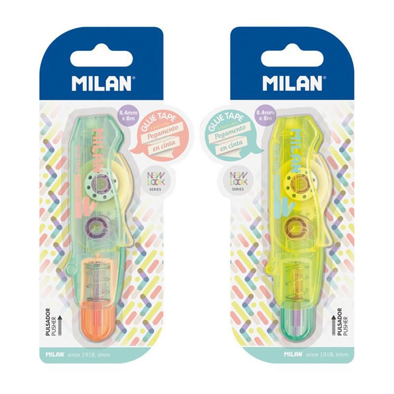 MILAN Bubble Gum Stickers_8.4mmx8mm (2 colors shipped randomly) - Other Writing Utensils - Plastic Multicolor