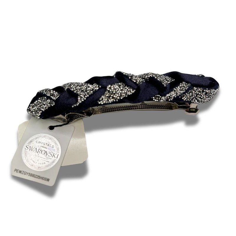 COMPLEX BIZ 彈簧夾系列 雙色緞帶 麻花 - 髮夾/鯊魚夾 - 其他材質 多色