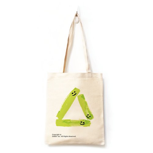 PEACE 小黃瓜 環保 Recycle 收納包 化妝包 帆布袋 托特包 環保袋 帆布