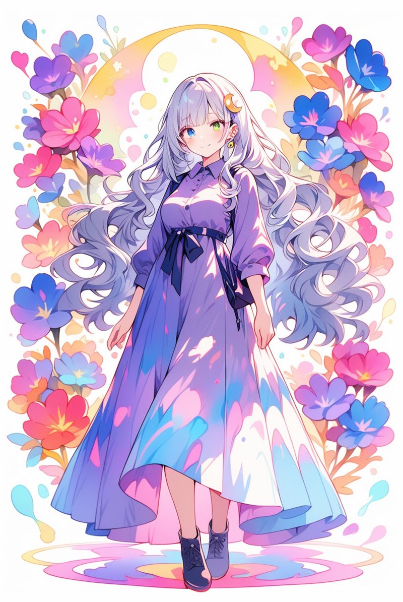 オリジナル人物ステッカー　No.385 - 貼紙 - 紙 