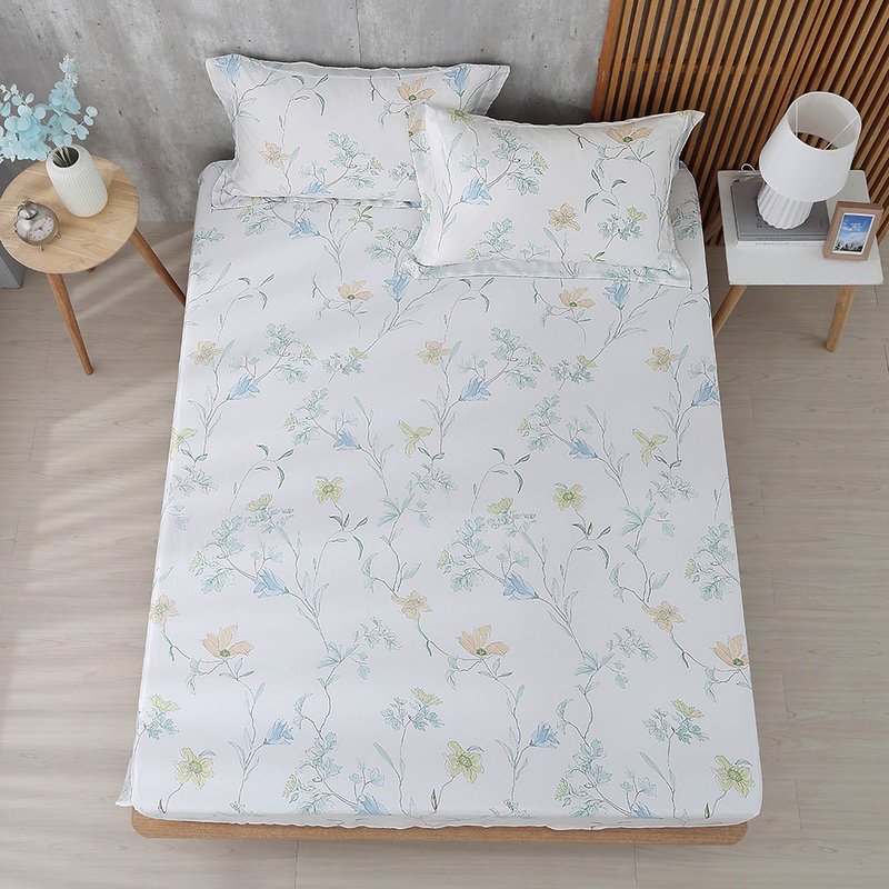 Hongyu 300 Woven Tencel Bed Bag Pillowcase Set Lesia (Single/Double/XL/Extra Large) - Bedding - Other Materials White