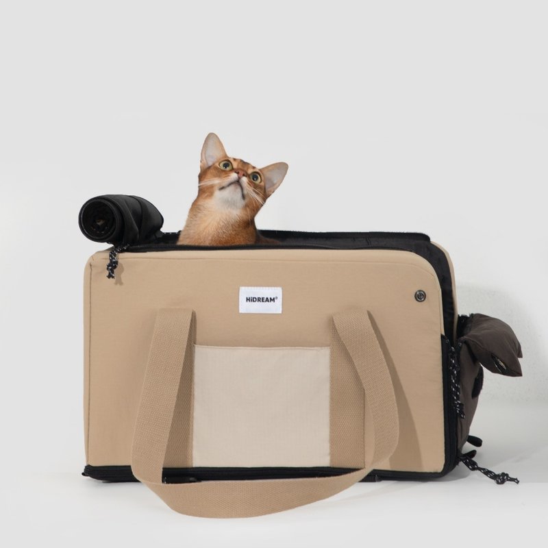 【HiDREAM】寵物扶手台車載寵物包 - 背囊/背包 - 其他人造纖維 多色
