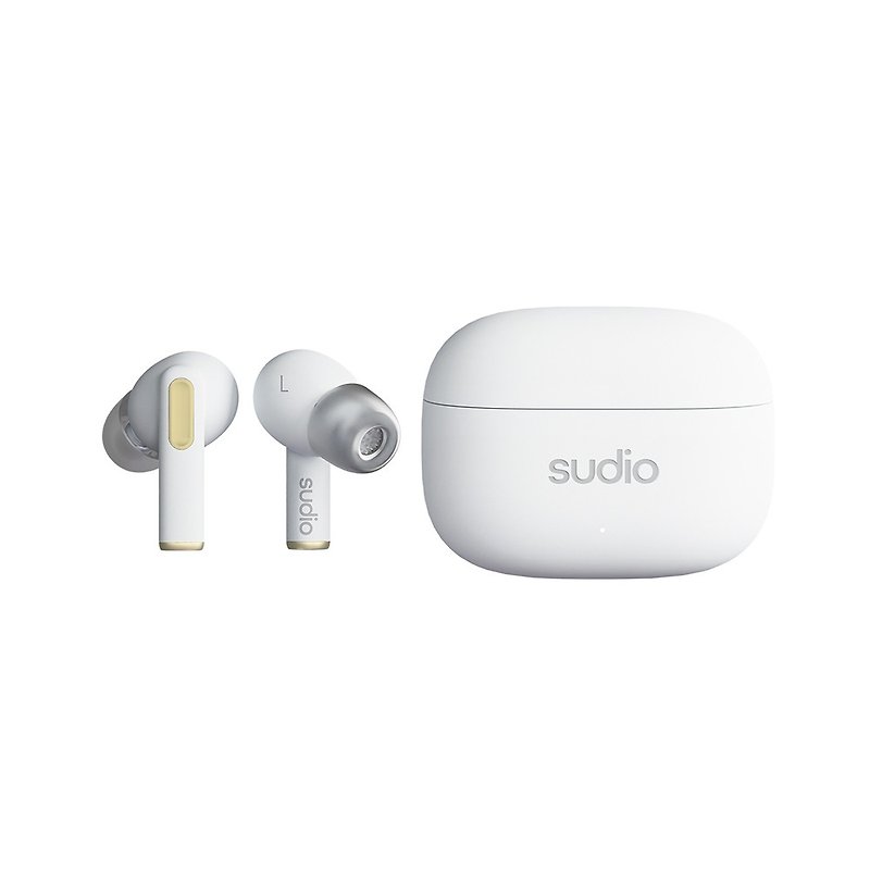 Sudio A1 Pro トゥルー ワイヤレス Bluetooth ヘッドフォン - ホワイト [在庫あり] - ヘッドホン・イヤホン - その他の素材 ホワイト