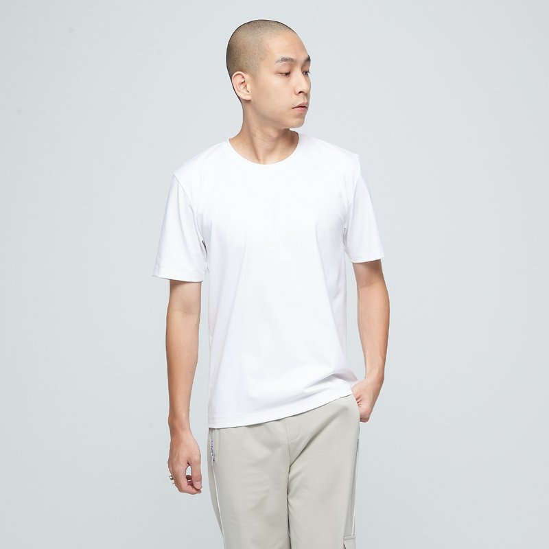 Antibacterial absorbent comfort top (neutral) - white sand white - Men's T-Shirts & Tops - Polyester White