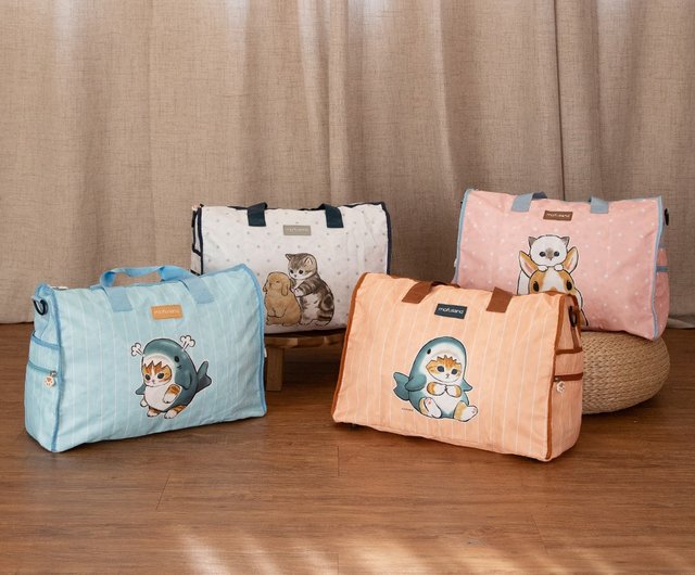 MOFUSAND】MoFUSAND 折りたたみトラベルバッグ- ブルー - ショップ