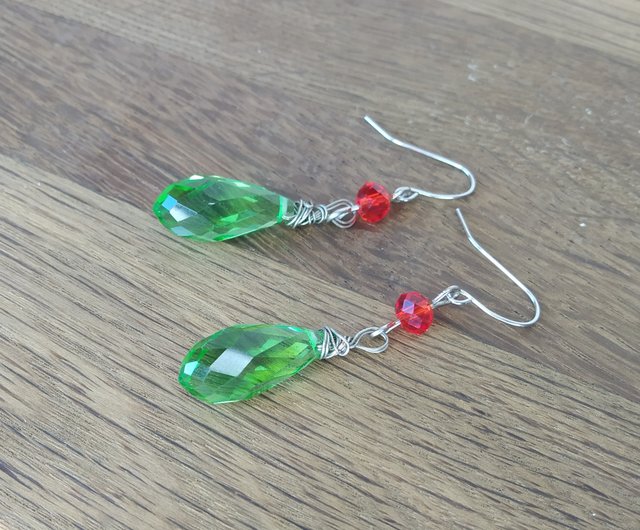 ZELORES クリスタルティアドロップイヤリング レディース 925スターリングシルバー ダングルイヤリング フックイヤリング ブライダルウェディングジュエリー